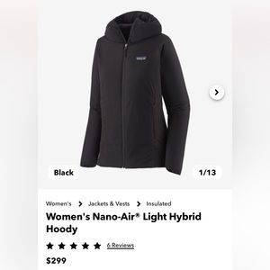 Patagonia Women’s Nano-Air Light Hybrid Hoody
